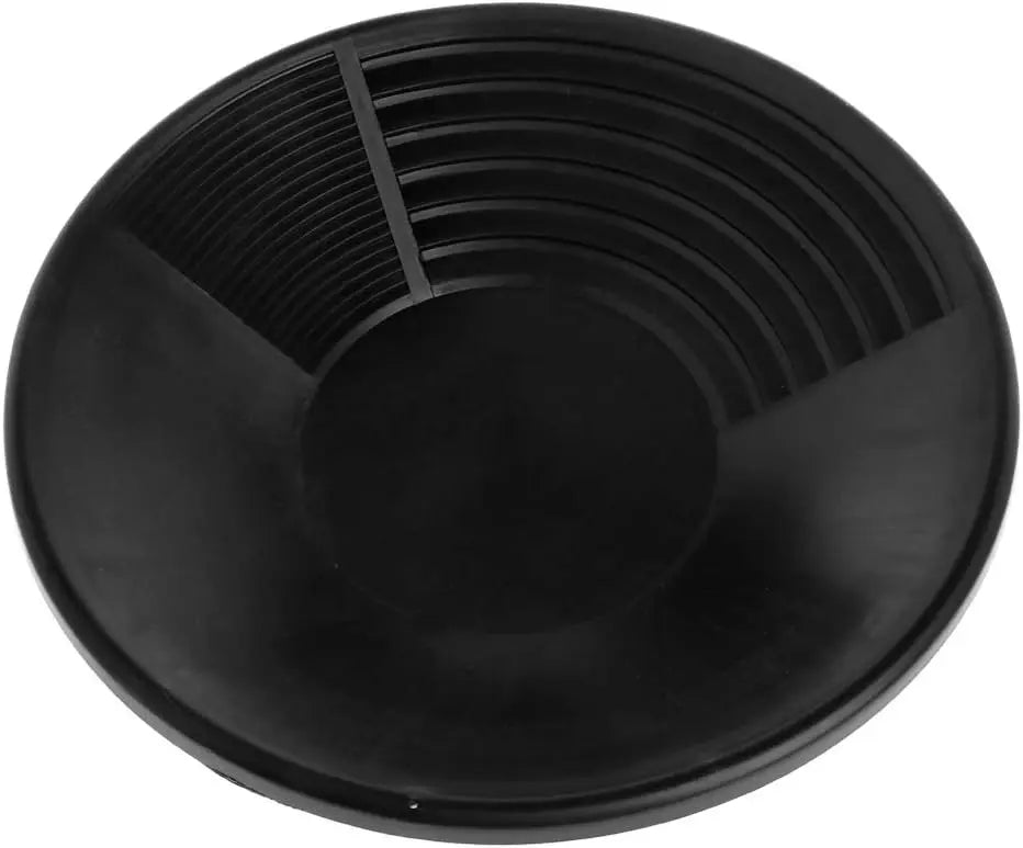 Gold Panning Equipment, Plastic Gold Pan Basin Nugget Mining, River Dredging Prospecting Tool