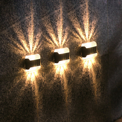 Waterproof Solar LED Wall Lamp for Outdoors, Solar LED Wall Light, Garden Decoration Up and Down Lighting