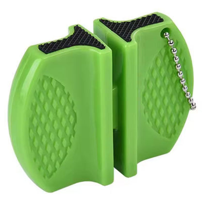 PrecisionEdge Mini DualSide Knife Sharpener  Portable Outdoor  Kitchen Edge Rescue 1