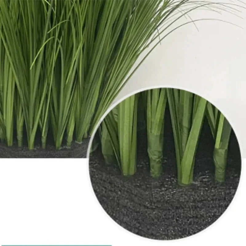 Simulated Small Grass Bushes for Decorating Fake Grasslands, Onion Grass and Green Plants for Home Decoration