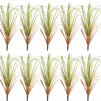 Simulated Small Grass Bushes for Decorating Fake Grasslands, Onion Grass and Green Plants for Home Decoration