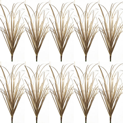 Simulated Small Grass Bushes for Decorating Fake Grasslands, Onion Grass and Green Plants for Home Decoration