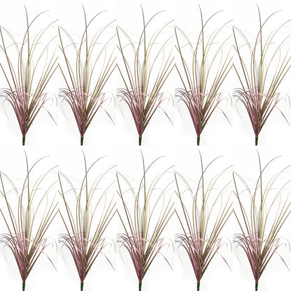 Simulated Small Grass Bushes for Decorating Fake Grasslands, Onion Grass and Green Plants for Home Decoration