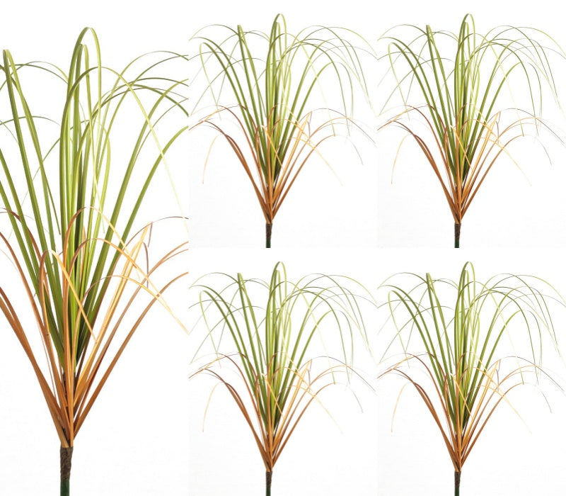Simulated Small Grass Bushes for Decorating Fake Grasslands, Onion Grass and Green Plants for Home Decoration