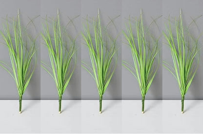 Simulated Small Grass Bushes for Decorating Fake Grasslands, Onion Grass and Green Plants for Home Decoration