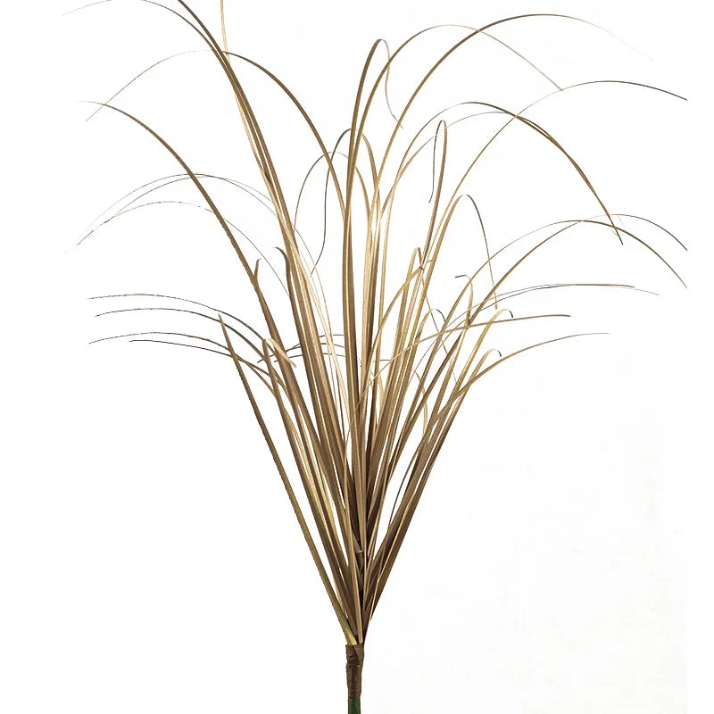 Simulated Small Grass Bushes for Decorating Fake Grasslands, Onion Grass and Green Plants for Home Decoration