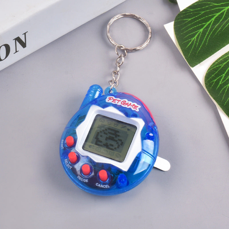 Nostalgic Transparent Electronic Pets Pixel Funny Virtual Cyber Digital Toy Keychain 8