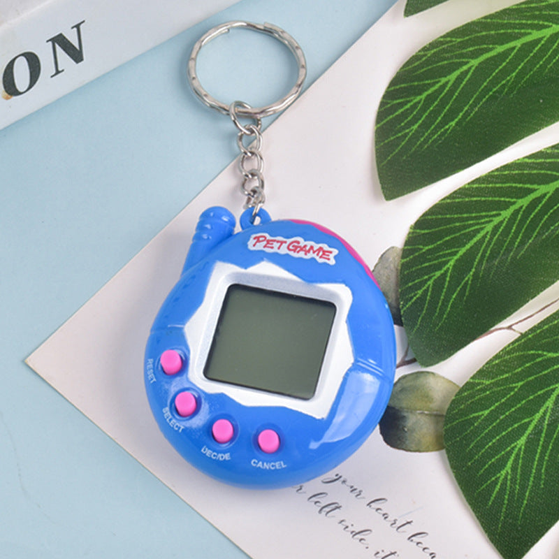 Nostalgic Transparent Electronic Pets Pixel Funny Virtual Cyber Digital Toy Keychain 11