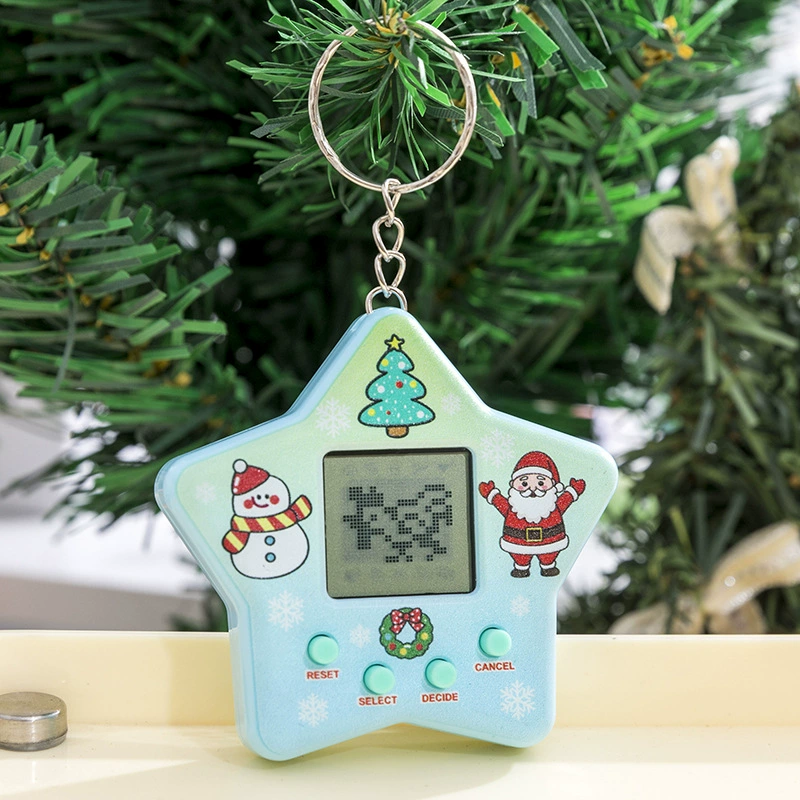 Nostalgic Transparent Electronic Pets Pixel Funny Virtual Cyber Digital Toy Keychain 18