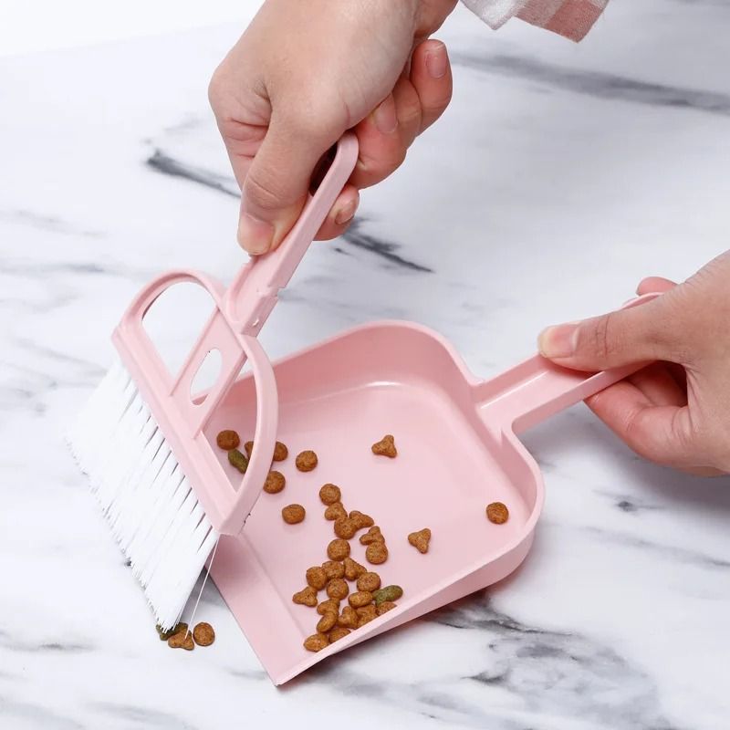 Mini Pet Broom And Dustpan Cleaning Set 2
