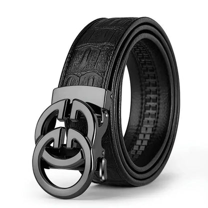 Mens Automatic Genuine Leather Belt 7