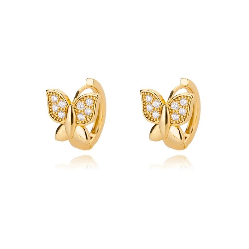 Elegant Butterfly Stainless Steel Earrings For Women And Girls 7