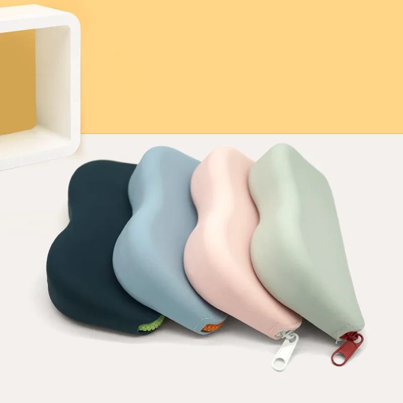 Silicone Zipper Eyeglass Case