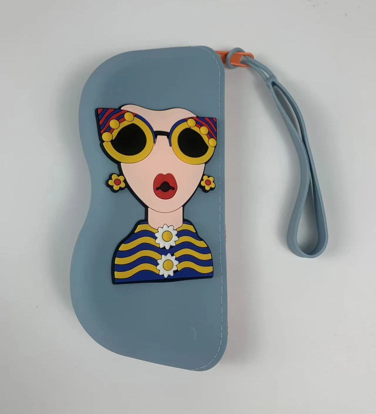 Silicone Zipper Eyeglass Case 11