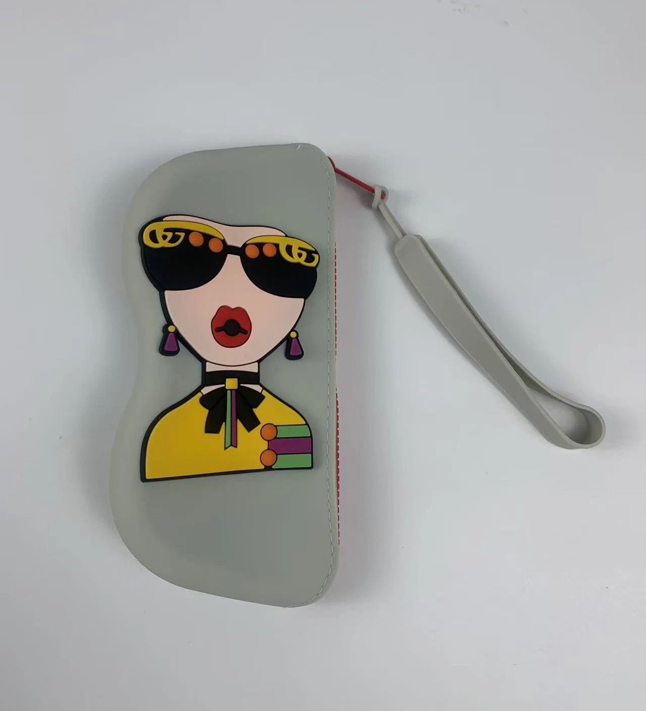 Silicone Zipper Eyeglass Case 15