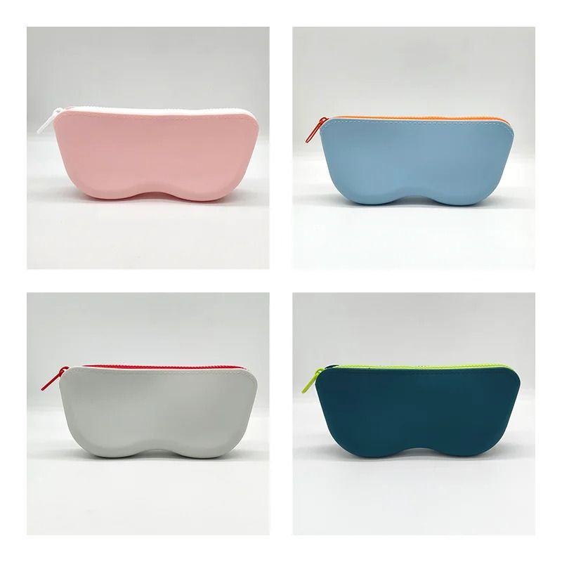 Silicone Zipper Eyeglass Case 3
