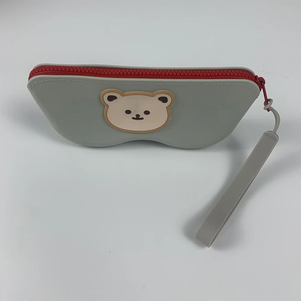 Silicone Zipper Eyeglass Case 8