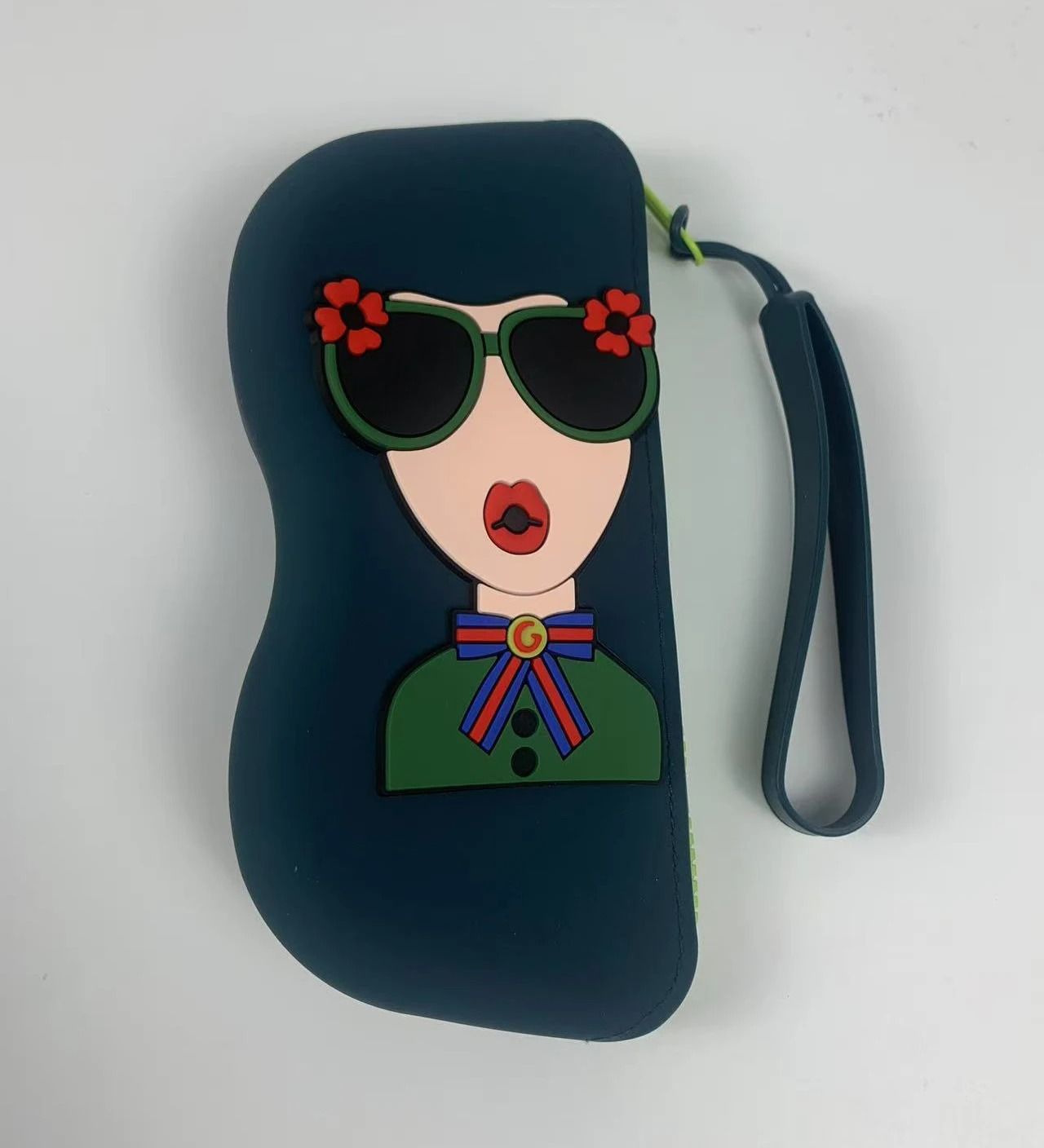 Silicone Zipper Eyeglass Case 16