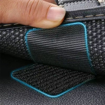 Heavy Duty Adhesive Hook  Loop Tape For Car Carpet Mats  Velcro Fixation Patch 2Pack 1