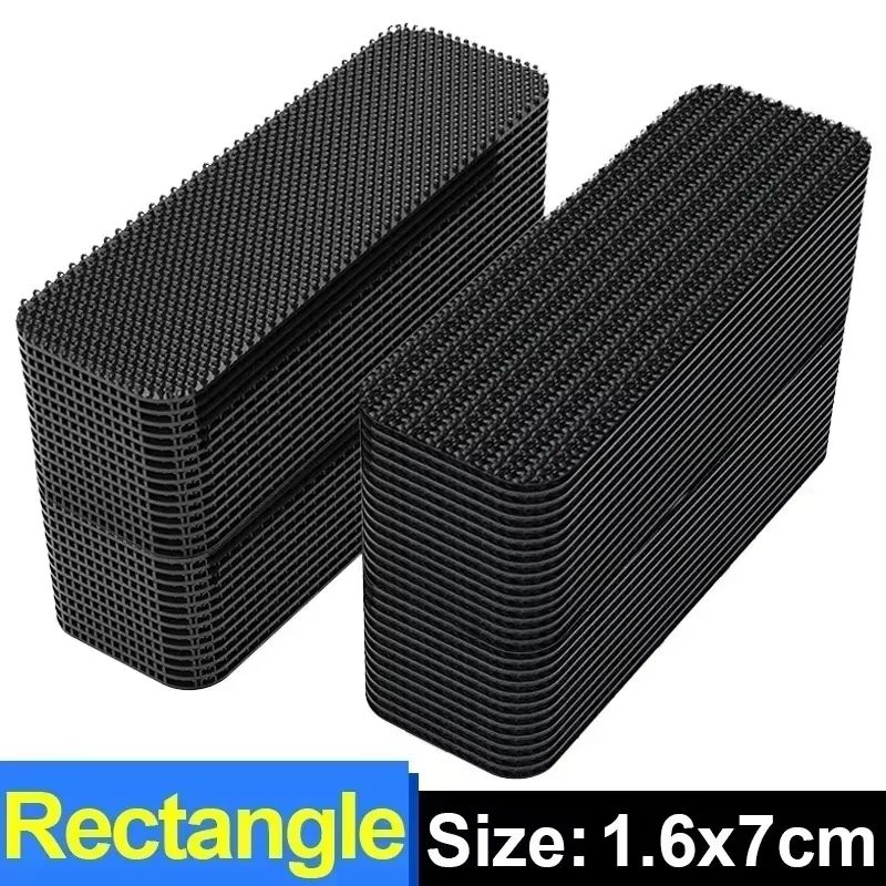 Heavy Duty Adhesive Hook  Loop Tape For Car Carpet Mats  Velcro Fixation Patch 2Pack 7