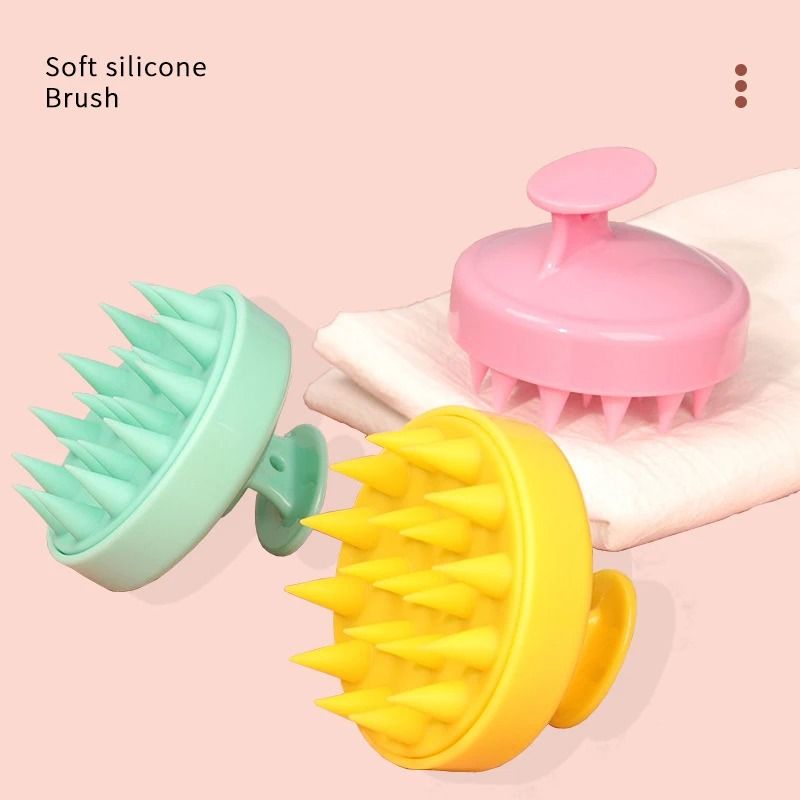 Silicone Scalp Shampoo Brush 4