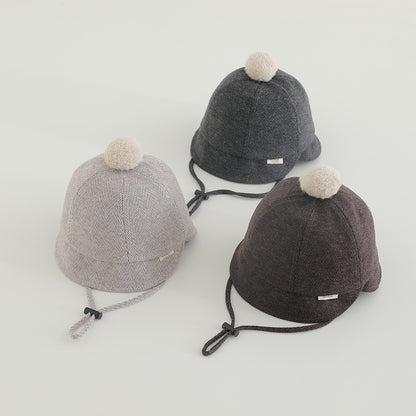 Autumn Duckbill Hat Baby Soft Brim Baseball Cap for Boys and Girls
