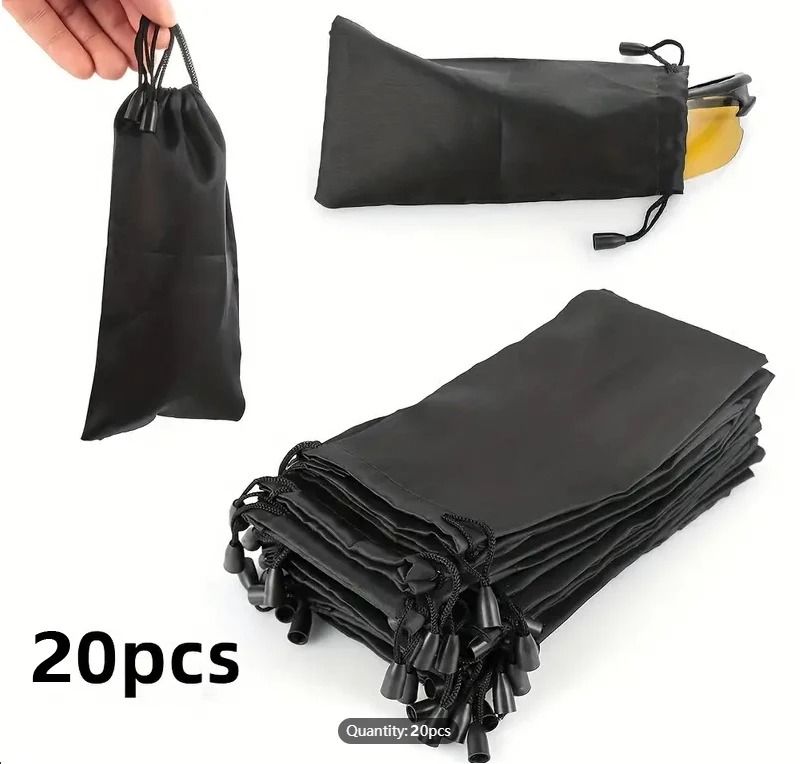Soft Cloth Waterproof Sunglasses Bag 2