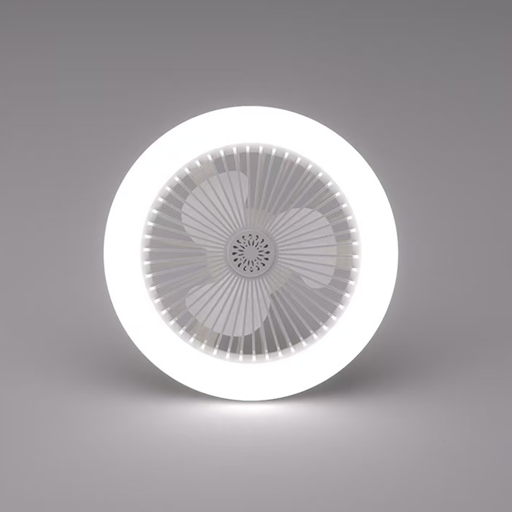 Rotatable Ceiling Fan With Remote Control Lighting Lamp Converter Base For Bedroom Living Room Mifl 3