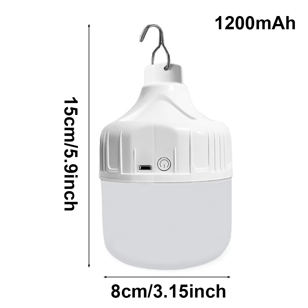 Waterproof Outdoor LED Pendant Light USB Rechargeable High Brightness Camping Fishing Emergency Nig 7