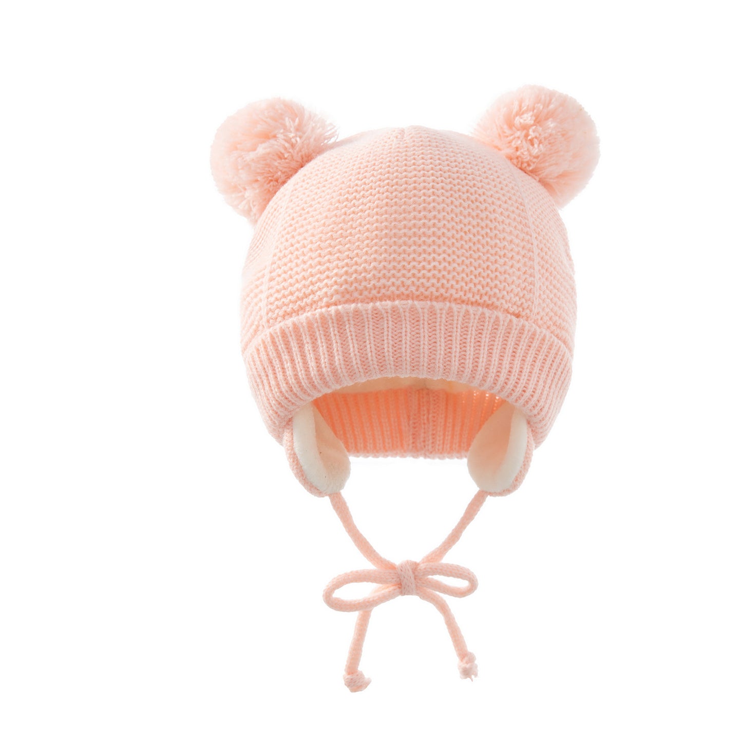 Thick Winter Ear Kids Hat Baby Bonnet Winter Baby Stuff Hat For Boy Girls Accessories Knited Cap Ki 8