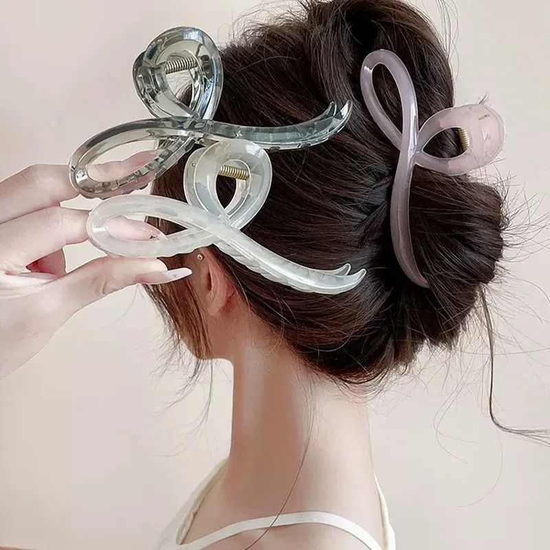 Jelly Bow Hair Claw Clip 1