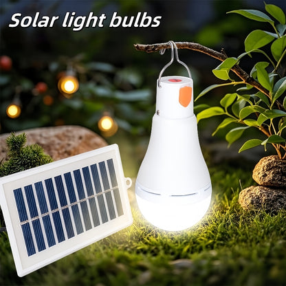 Solarpowered Emergency Outdoor LED Camping Lights Portable USB Solar Panel For Outdoor Garden Tent  1