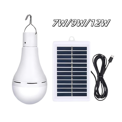 Solarpowered Emergency Outdoor LED Camping Lights Portable USB Solar Panel For Outdoor Garden Tent  2