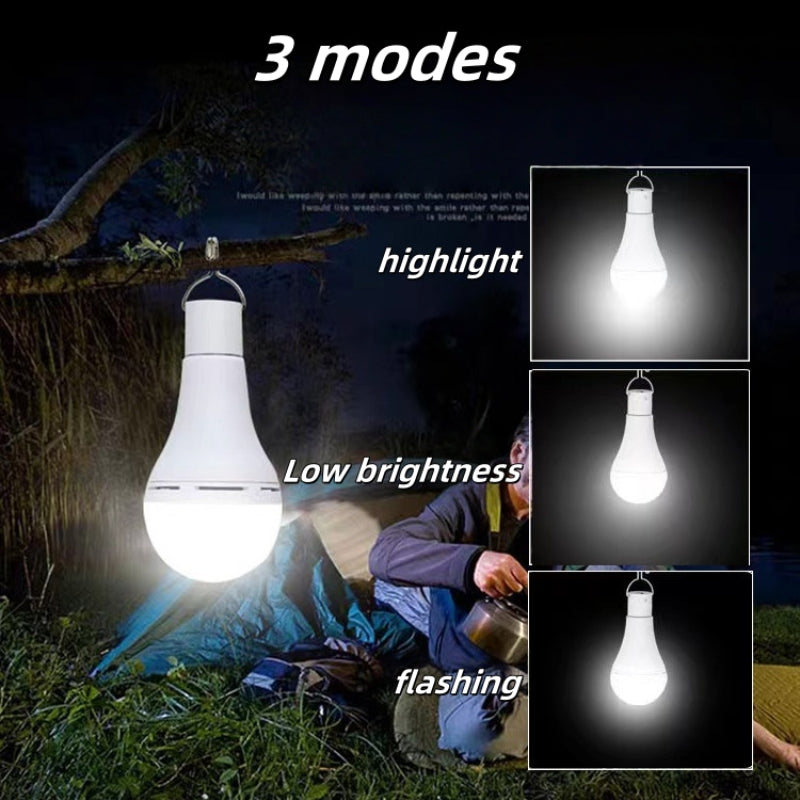 Solarpowered Emergency Outdoor LED Camping Lights Portable USB Solar Panel For Outdoor Garden Tent  4