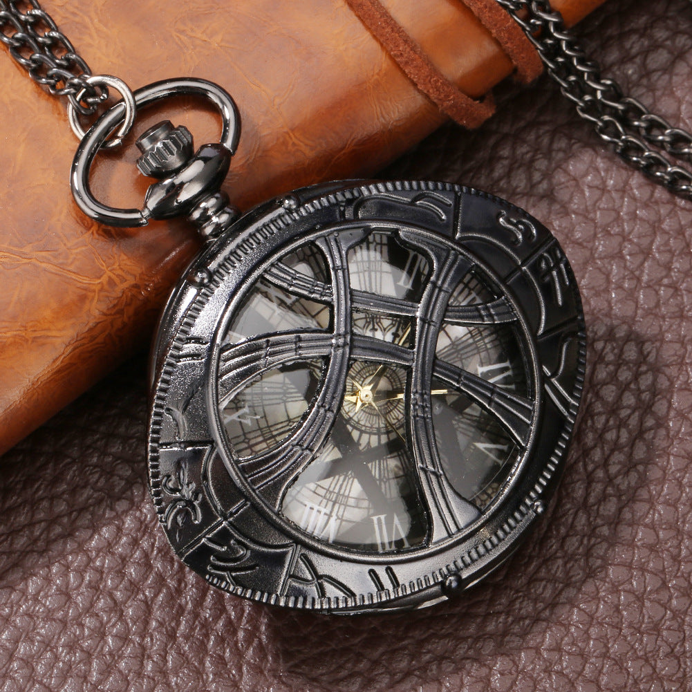 Gift Necklace Chain Pendant Old Clock Quartz Pocket Watch For Men And Women 4