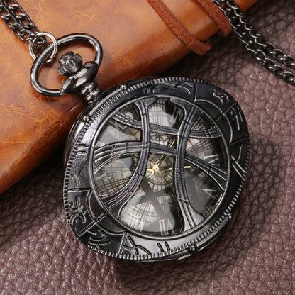 Gift Necklace Chain Pendant Old Clock Quartz Pocket Watch For Men And Women 4
