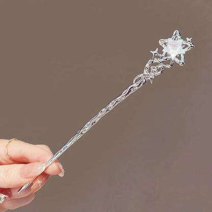 French Stars And Moon Hair Pin 3