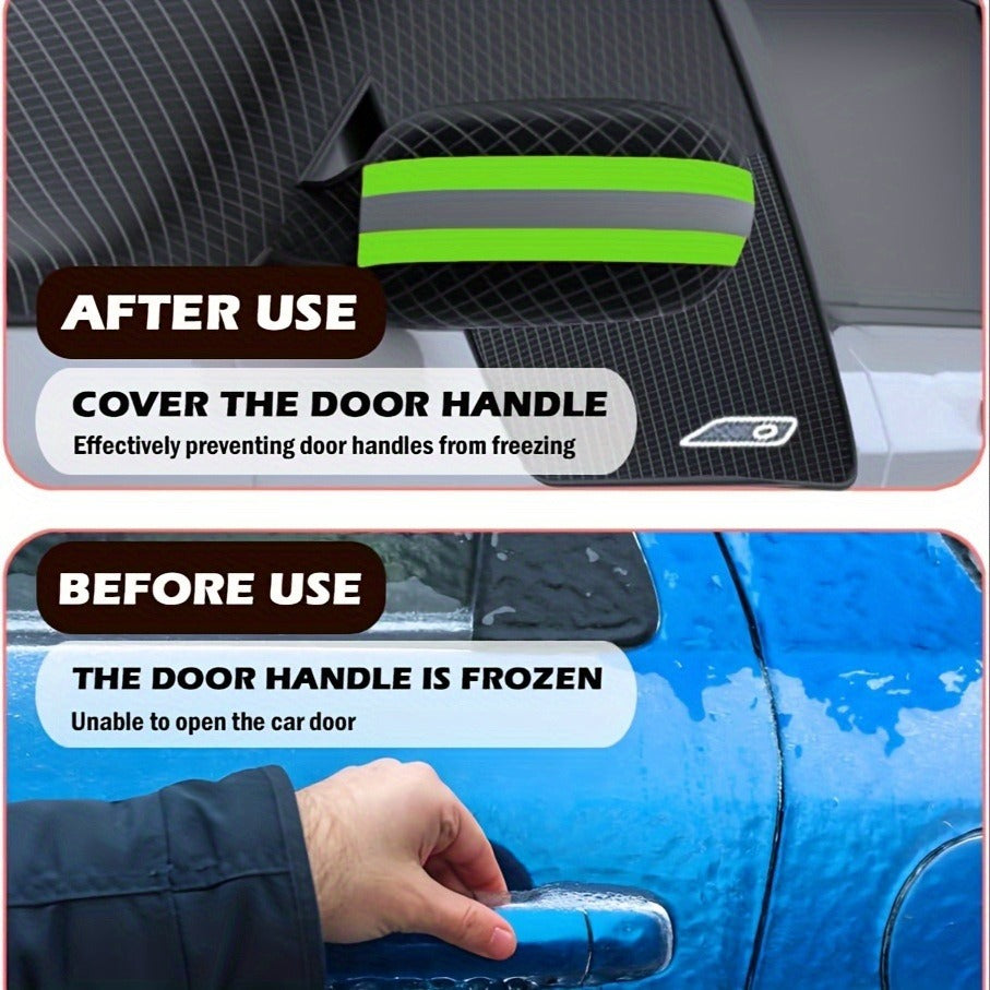 Magnetic Winter Auto Windshield Protector, Anti Ice Car Snow Shield Sunshade for Vehicles