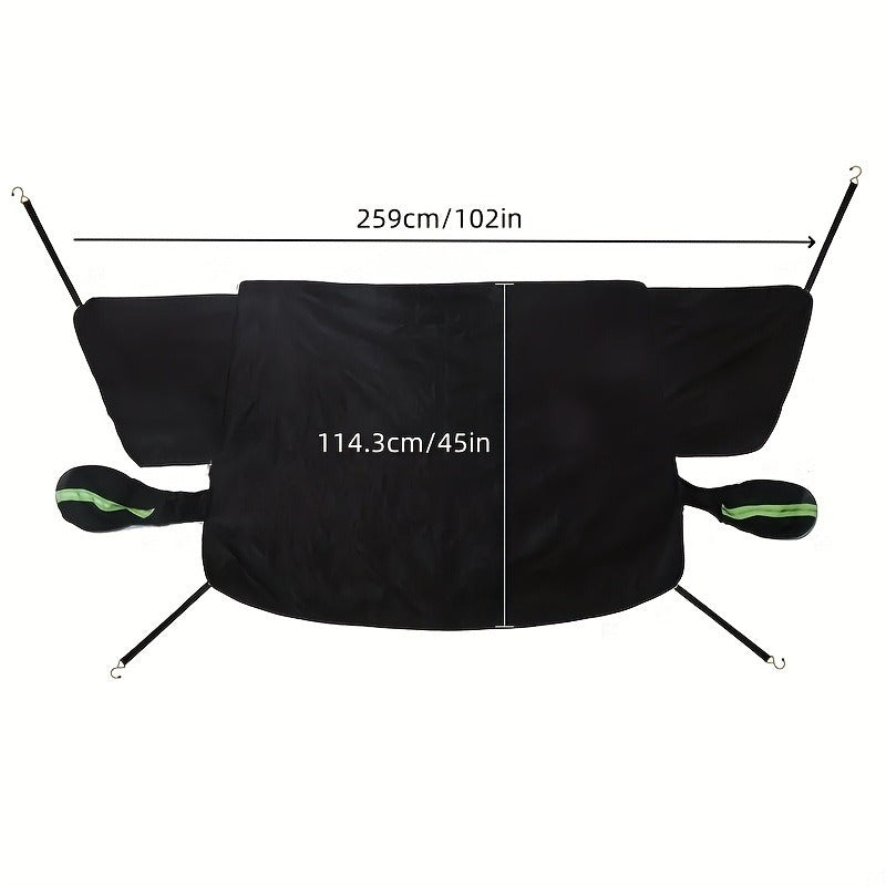Magnetic Winter Auto Windshield Protector, Anti Ice Car Snow Shield Sunshade for Vehicles