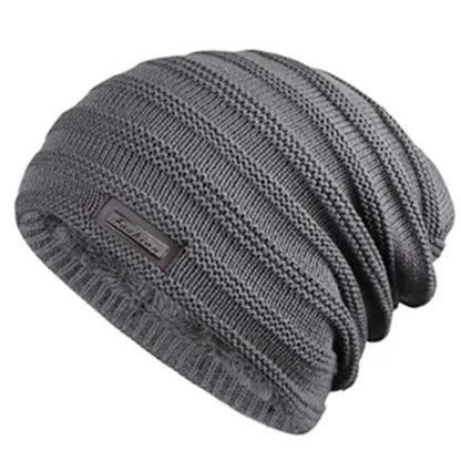Fur Lined Winter Beanie Hat 11
