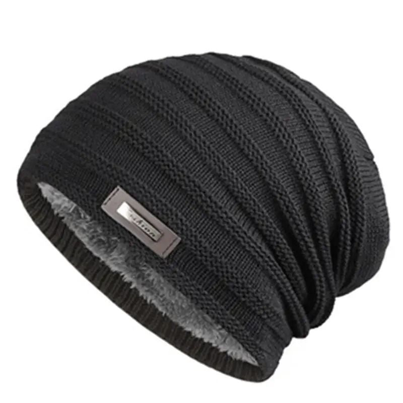 Fur Lined Winter Beanie Hat 7