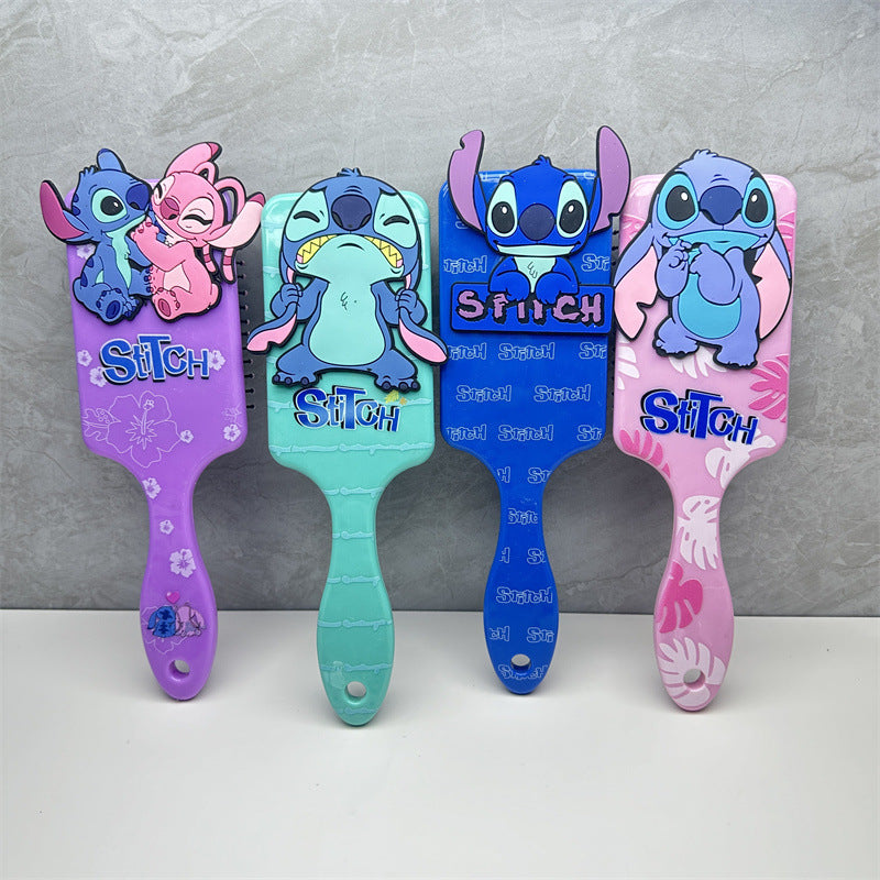 Cartoon Stitch Air Cushion Massage Comb Disney Animation Lilo  Stitch Comb For Girls And Students 3