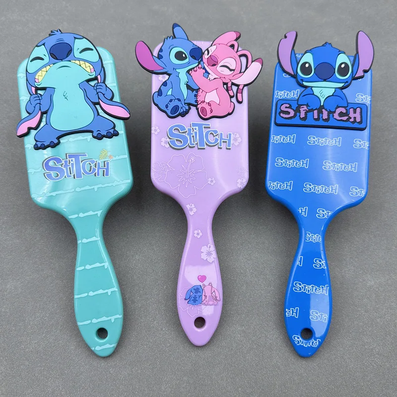Cartoon Stitch Air Cushion Massage Comb Disney Animation Lilo  Stitch Comb For Girls And Students 4