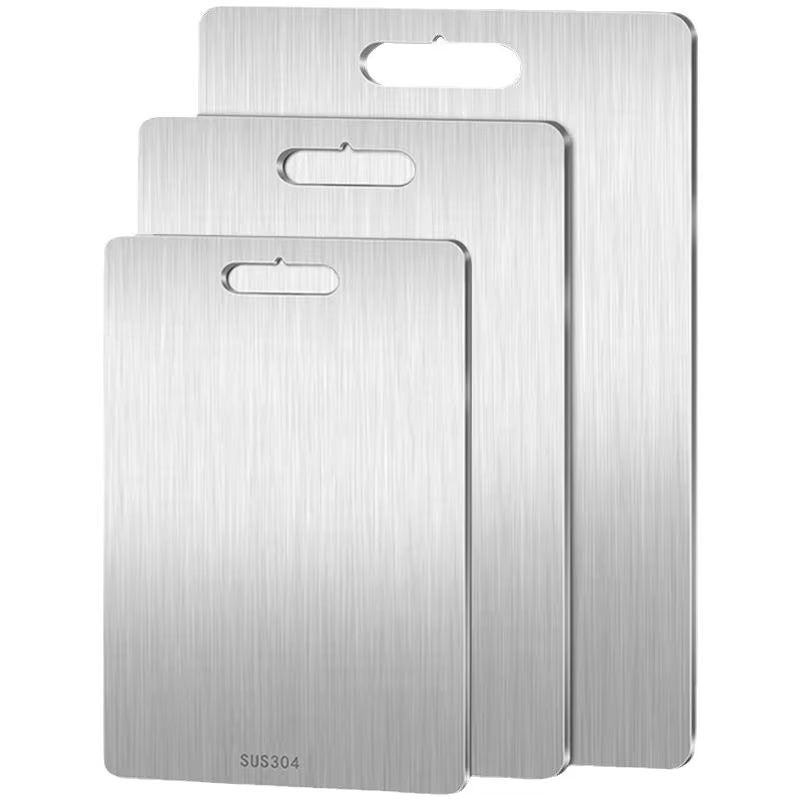 316 Stainless Steel Double Sided Cutting And Kneading Board  Hygienic Kitchen Prep Panel 4