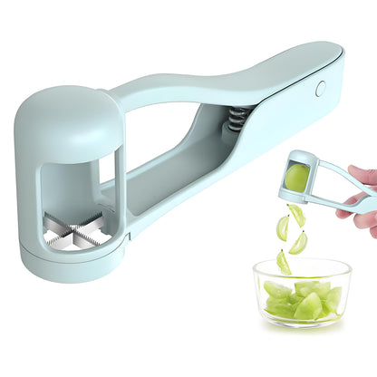 Grape Slicer, Stainless Steel Grape and Tomato Cutter, Fruit Salad Tool