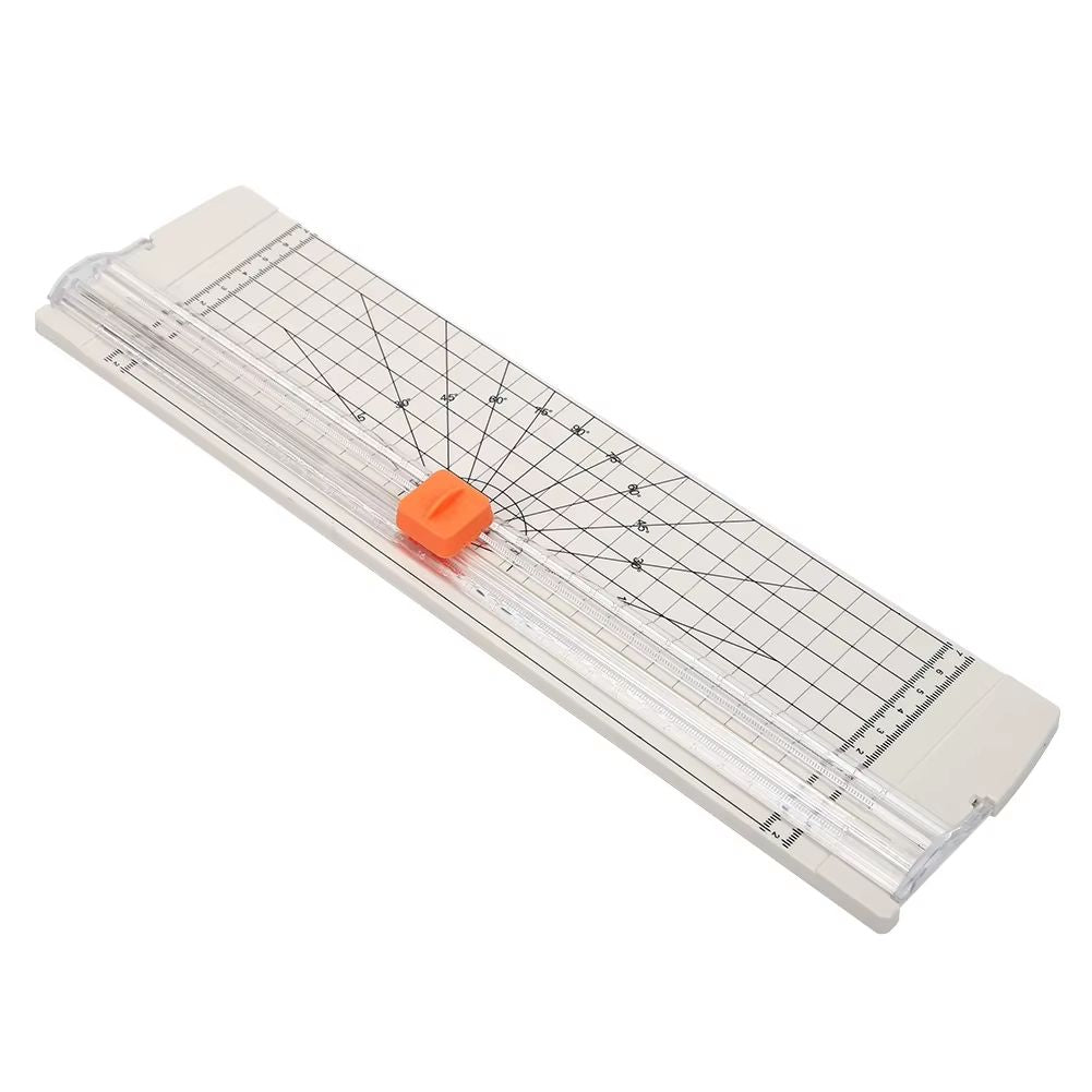 A4 A5 Guillotine Paper Cutter With Safety Guard  Lightweight Coupon  Craft Paper Trimmer 9
