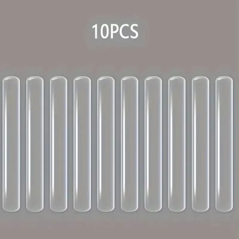 10Pack Transparent Silicone Door Impact Mats  Quiet Mute Strip  ShockAbsorbing Seal Pads 2