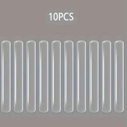 10Pack Transparent Silicone Door Impact Mats  Quiet Mute Strip  ShockAbsorbing Seal Pads 2