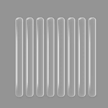 10Pack Transparent Silicone Door Impact Mats  Quiet Mute Strip  ShockAbsorbing Seal Pads 6