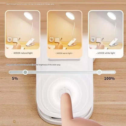 LED Eye Protection Clip Desk Lamp Charging Night Light Dormitory Study Lamp For Students Special Be 2